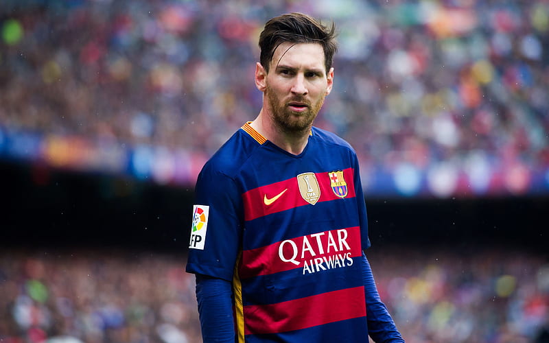 Lionel Messi Barcelona, Catalonia, Spain, La Liga, football, Argentinian football player, HD wallpaper