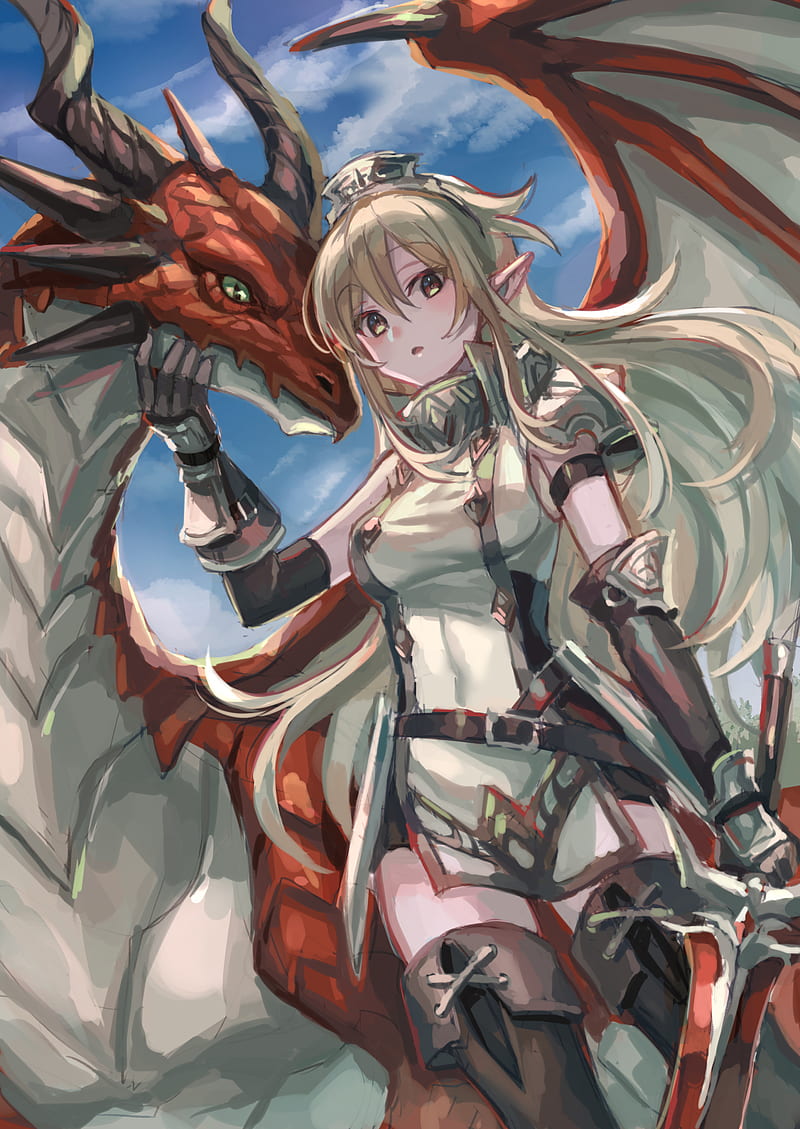 344410 Dragon, Sword, Arknights, Anime Girls, Video Game, sword anime HD  wallpaper | Pxfuel