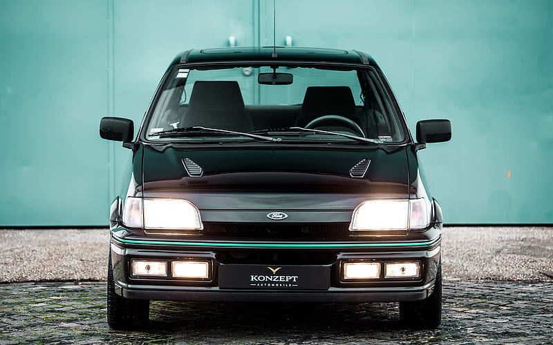 1990 Ford Fiesta RS Turbo, Hatch, Inline 4, car, HD wallpaper