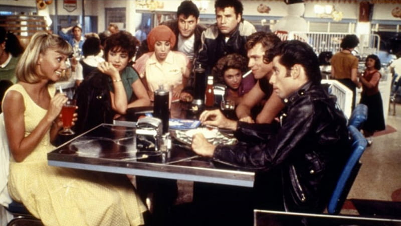 Grease, movies, 80s, musicals, HD wallpaper