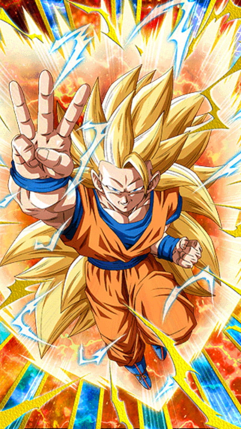 Download Super Saiyan 3 Goku DBZ 4K Wallpaper, foto do goku super sayajin 3