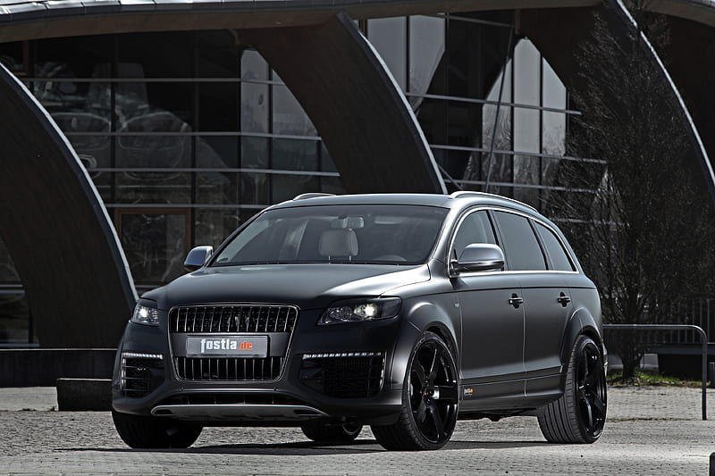 Audi, Audi Q7, Black Car, Car, Luxury Car, SUV, HD wallpaper