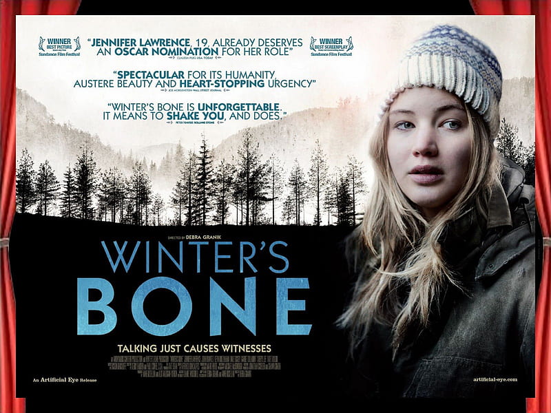 Winters Bone01, posters, John Hawkes, Jennifer Lawrence, drama, classic movies, Winters Bone, HD wallpaper