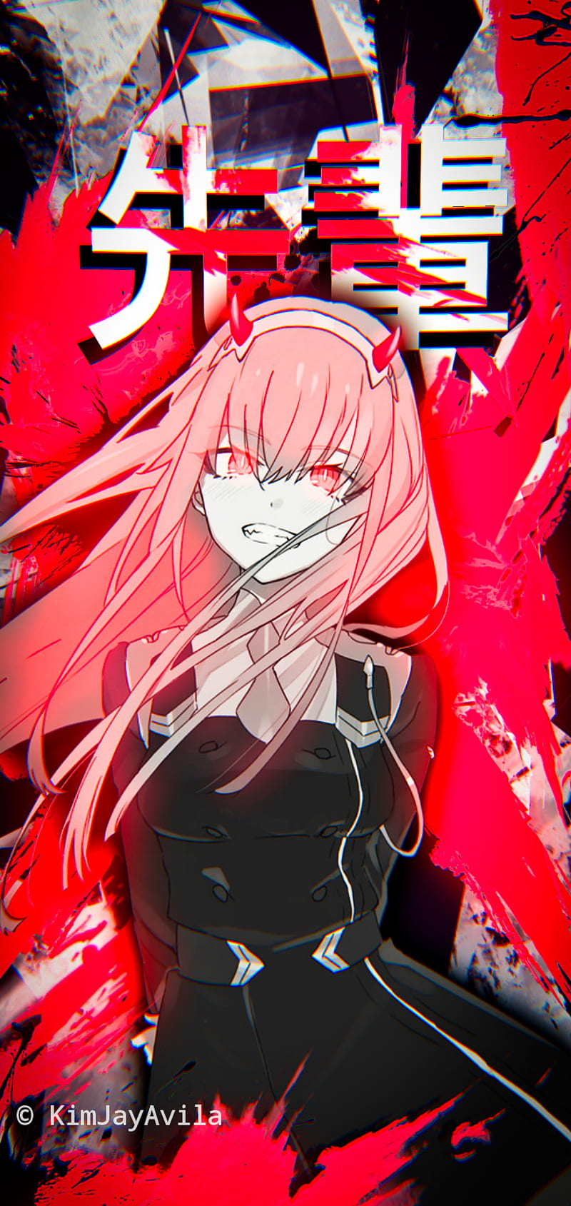 Free download DARLING in the FRANXX ZeroTwo Wallpaper by ZEYDREX on  685x1166 for your Desktop Mobile  Tablet  Explore 22 Zero Two and  Hiro Phone Wallpapers  F Zero Wallpaper Sub
