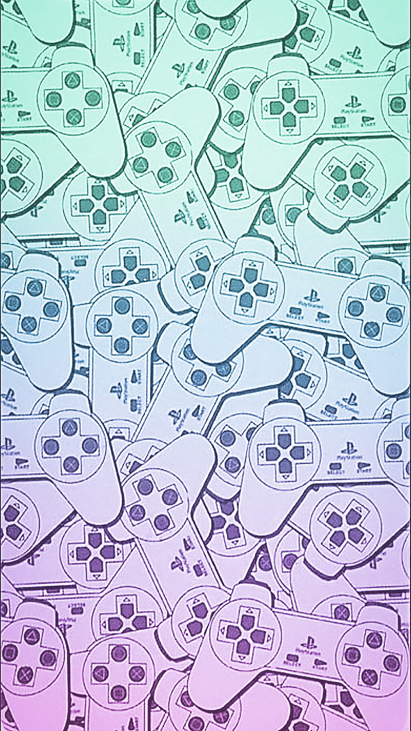 PlayStation, bello, colors, controller, fan, joystick, old, ps1, share, themes, HD phone wallpaper