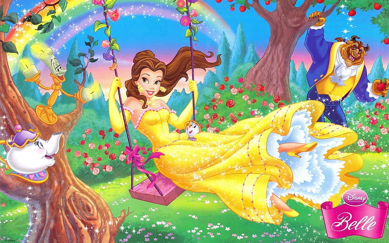 1920x1080px, 1080P free download | Princess Belle, Belle, Beauty and ...