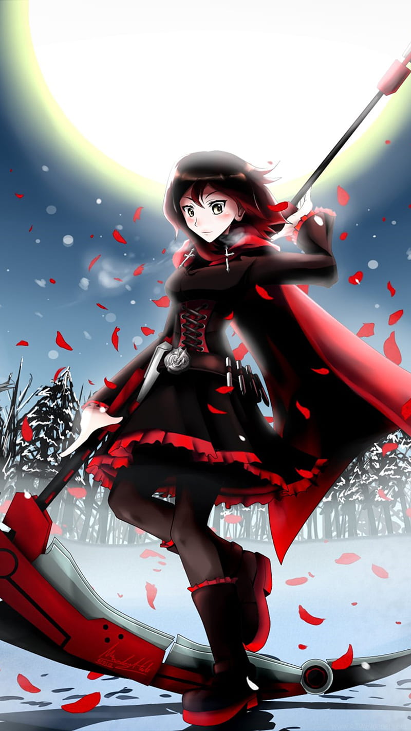 Ruby red anime anime ruby HD phone wallpaper  Peakpx