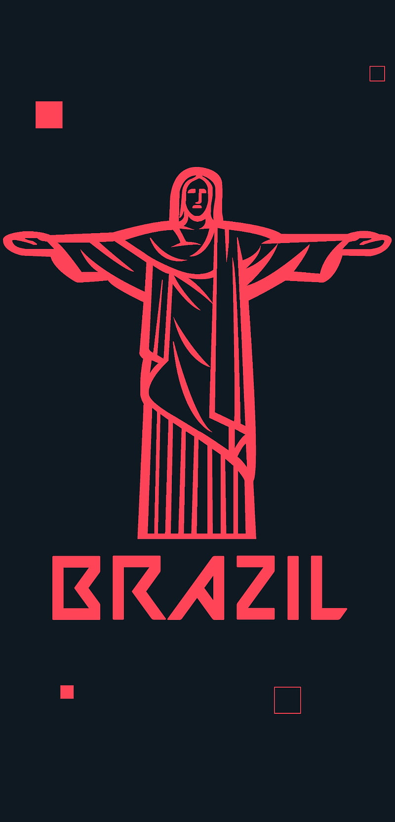 Cristo Redentor , background, brazil, corcovado, cristo, cristoredentor, redentor, rio, riodejaneiro, HD phone wallpaper