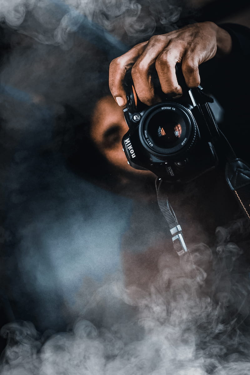 Camera, mix, nebula, smoke, HD phone wallpaper | Peakpx