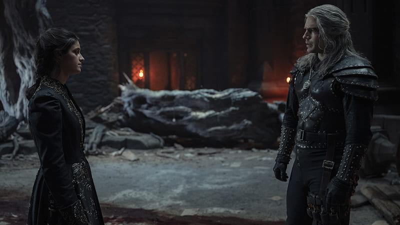 The Witcher, Anya Chalotra , Geralt of Rivia , Henry Cavill , Yennefer of Vengerberg, HD wallpaper