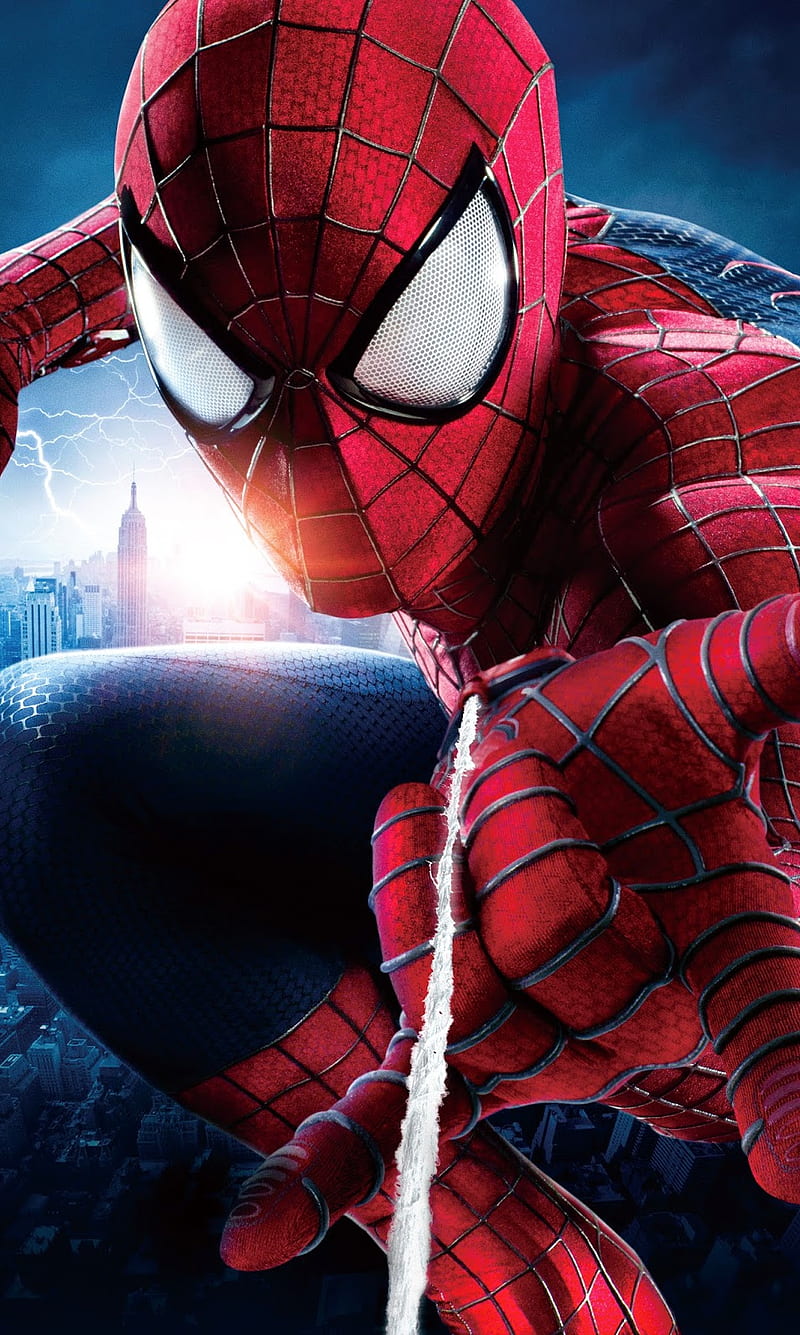 Spider-Man 2, amazing, art, avengers, city, fantasy, marvel, sky, spiderman,  HD phone wallpaper | Peakpx
