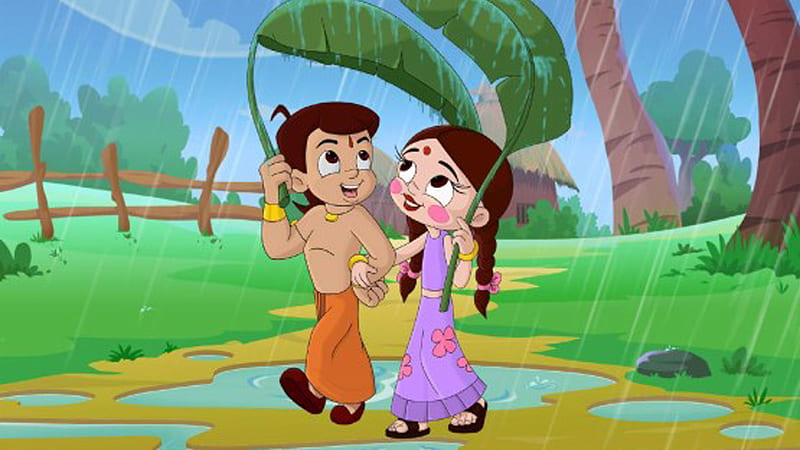Chhota Bheem And Chutki Cartoon Cartoon, HD wallpaper | Peakpx