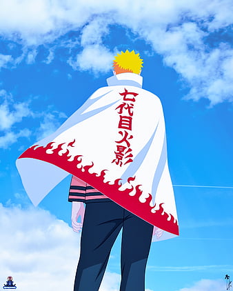 Download Naruto Uzumaki Hokage Cloak Wallpaper