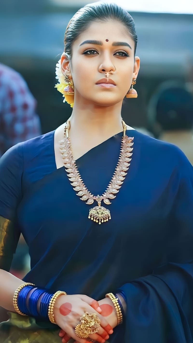 Nayanthara Saree India Movie News 9 | Nayanthara in Silk Sar… | Flickr
