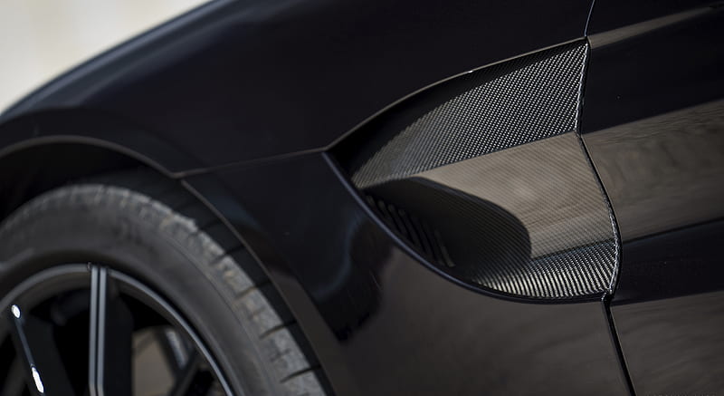 2019 Aston Martin Vantage (Onyx Black) - Side Vent , car, HD wallpaper