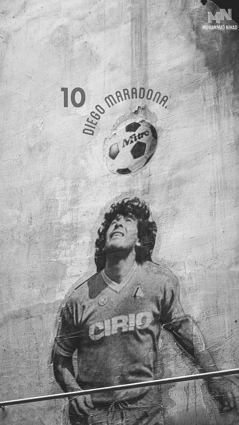 DIEGO MARADONA 10, argentina, diego maradona, legend, nih4d, rip, HD phone wallpaper