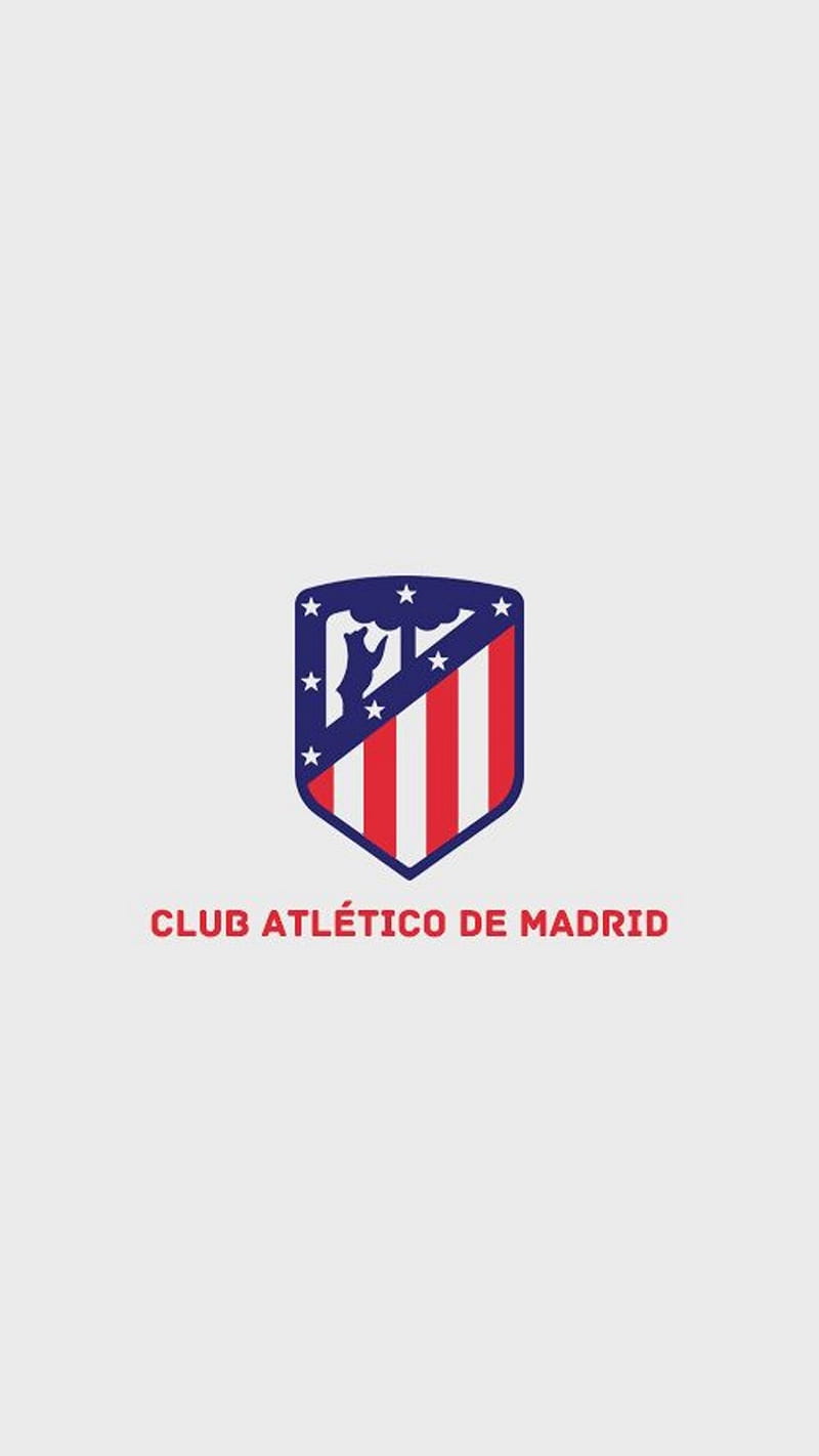 Atletico de Madrid, atletico, atletico madrid, football, logo, madrid, HD phone wallpaper