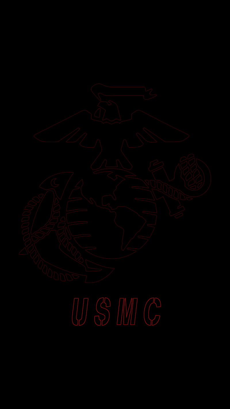 USMC Vet, 929, amoled, black, corps