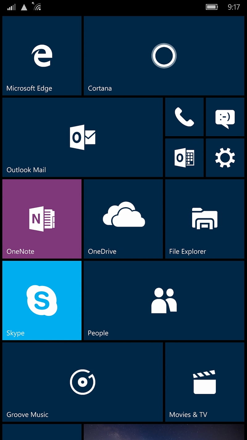 Windows 10 Mobile, interface, technology, HD phone wallpaper