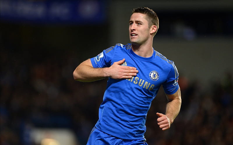 Gary Cahill, footballers, Chelsea FC, match, Premier League, HD wallpaper