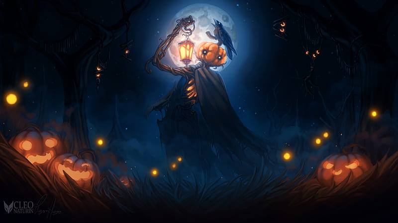 Halloween 2018 Digital Art , halloween, celebrations, holidays, digital-art, HD wallpaper