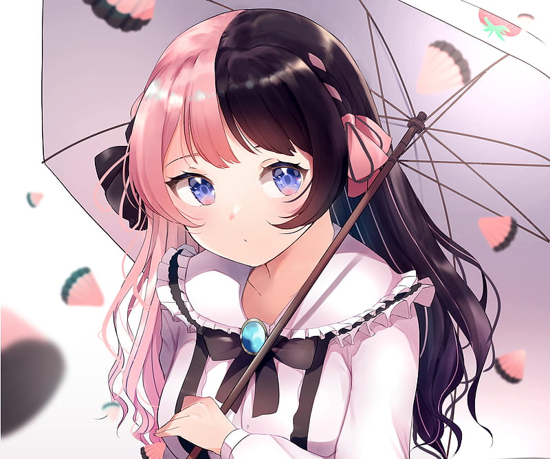 Anime, Virtual Youtuber, Iris Black Games , Tachibana Hinano , VSPO!, HD wallpaper