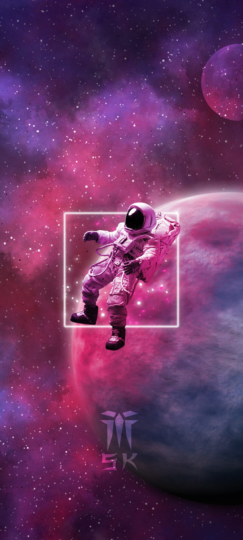 Astronaut, astronaut space, astronomy, chill, space, espacio sideral, galaxy, galaxy, nave espacial, space, space, HD phone wallpaper