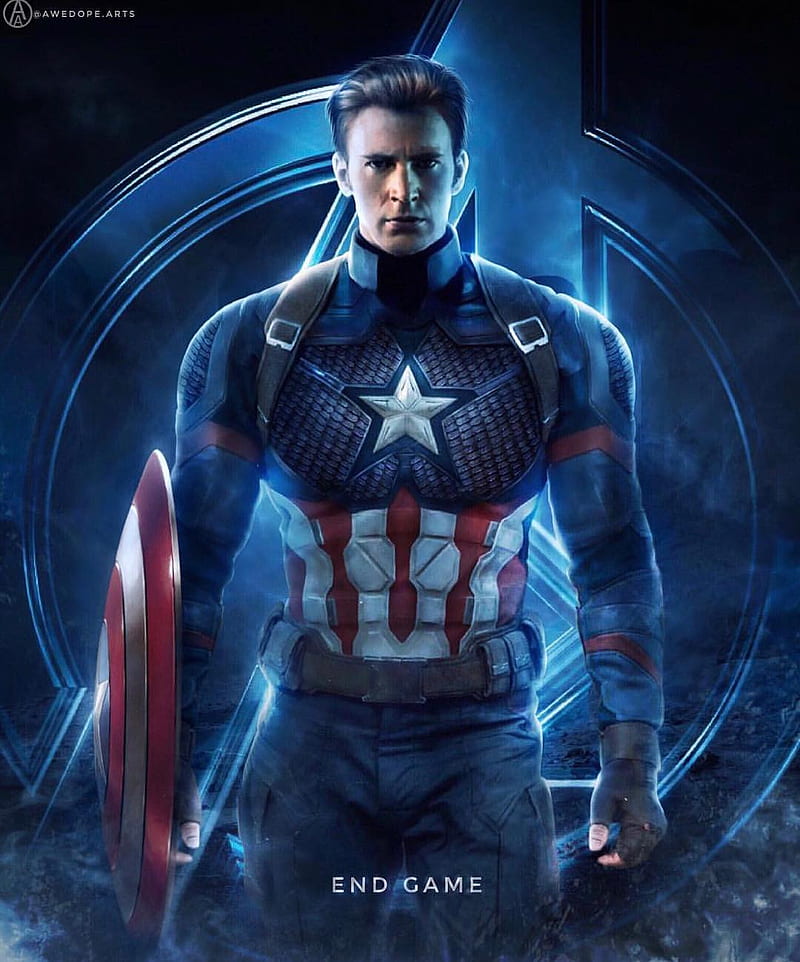 HD wallpaper Captain America poster shield marvel comic the first  avenger  Wallpaper Flare