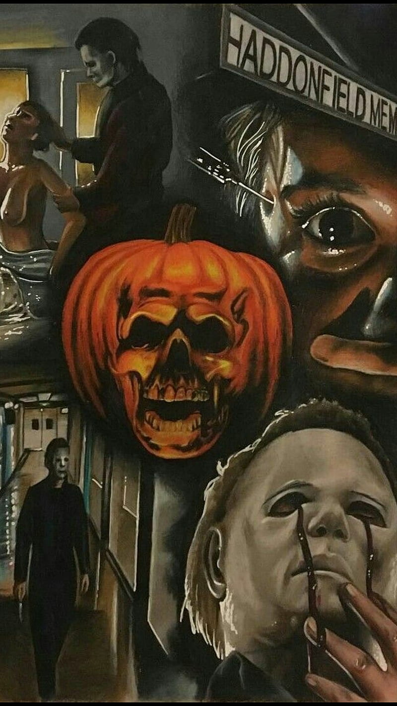 Halloween II, 1981, 80s, horror, michael myers, slasher, HD phone wallpaper