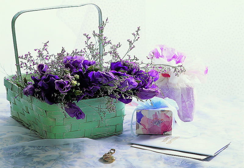 Lovely Flowers, pretty, lovely, colors, bonito, gift, still life