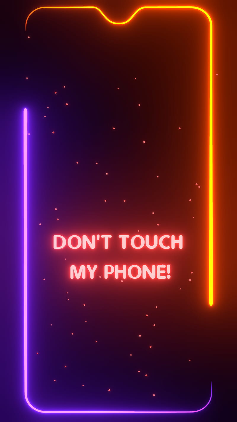 Dont Touch OnePlus 4, amoled, border, dark, dont touch my phone ...