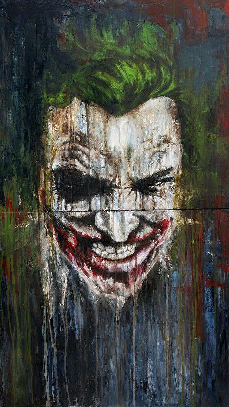 joker, smile, HD phone wallpaper