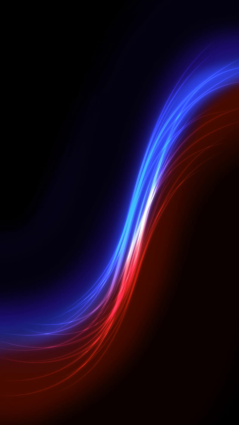 light blue and red background