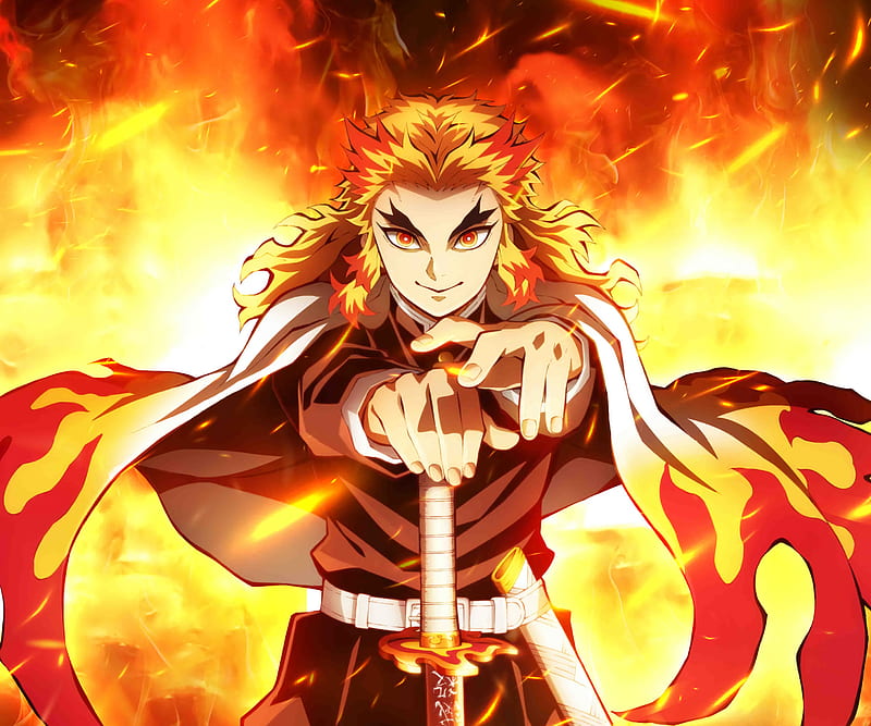 Demon Slayer: Kimetsu no Yaiba: Mugen Train Arc - Flame Hashira Kyojuro  Rengoku (2021) - (S2E1) - Backdrops — The Movie Database (TMDB)