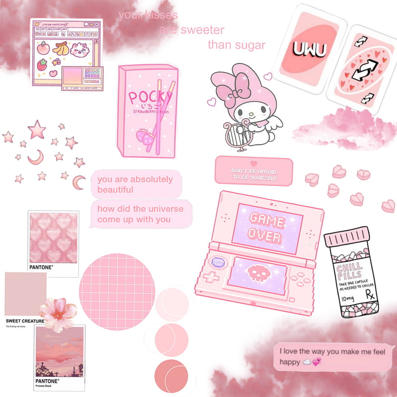 Pink Aesthetic, uwu, otaku, HD phone wallpaper | Peakpx