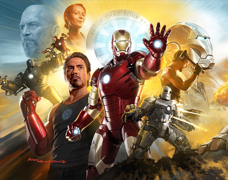Iron Man Tribute, HD wallpaper