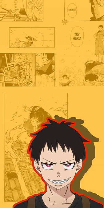 Shinra Kusakabe Pyrokinesis Fire Force Live Wallpaper  MoeWalls