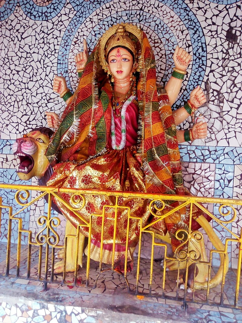 Maa Durga, durga ji, mata, HD phone wallpaper