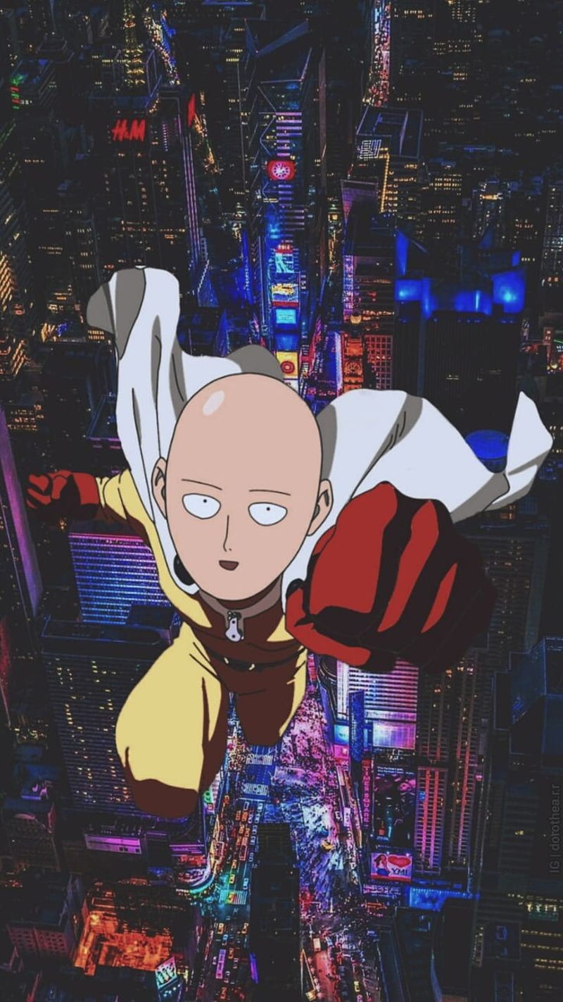 1080x1920 Saitama One Punch Man 4k Iphone 7,6s,6 Plus, Pixel xl ,One Plus  3,3t,5 ,HD 4k Wallpapers,Images,Backgrounds,Photos and Pictures