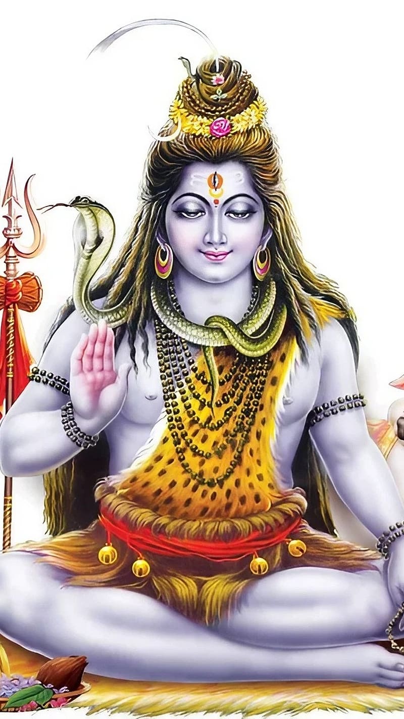 Shiva , Lord Mahadev, hindu god, bhakti, devotional, HD phone wallpaper