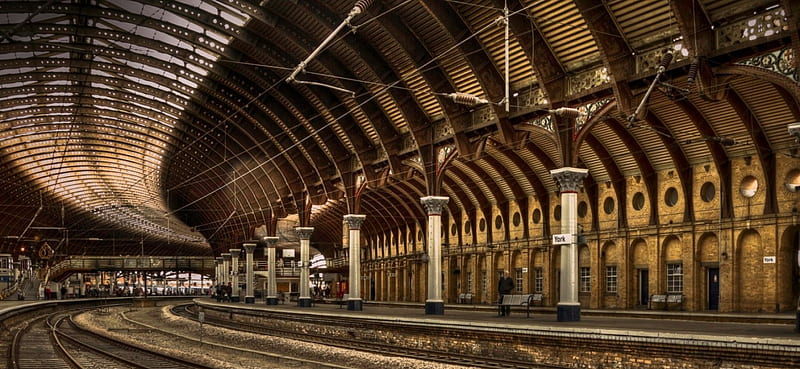 Waiting for a Train, Trains, Architecture, Railways, Stations, Depots, HD  wallpaper | Peakpx