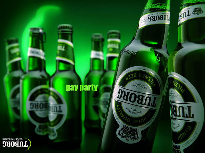 Tuborg gay party, party, commercial, beer, drinks, HD wallpaper | Peakpx