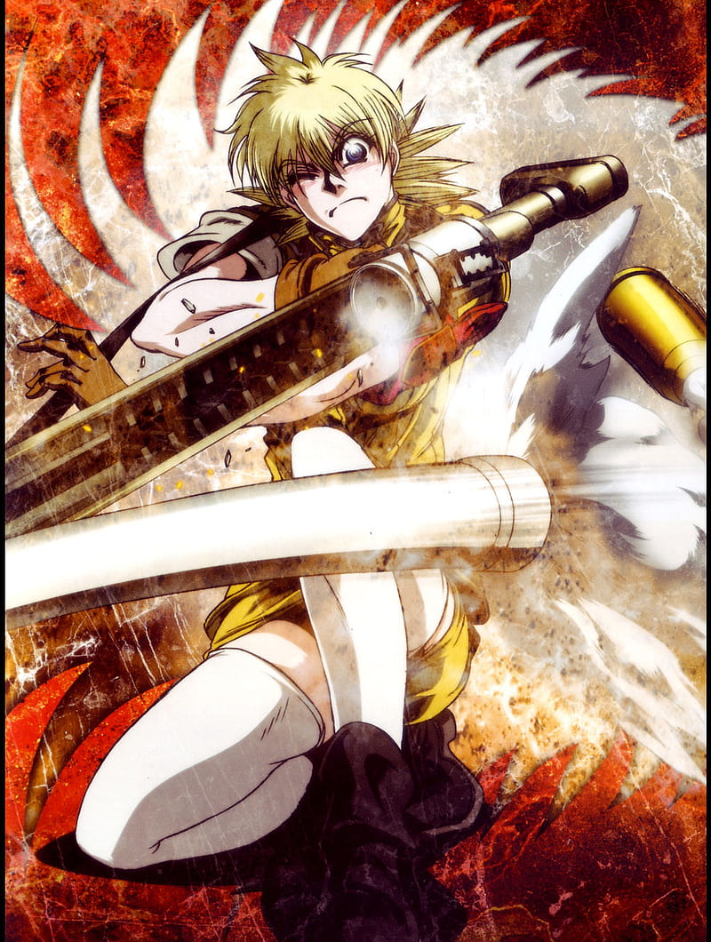 Download Strong And Fierce Seras Victoria - Hellsing Ultimate Anime  Character Wallpaper