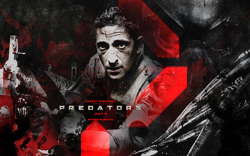 Adrien Brody in Predators, predators, scifi, movie, actor, HD wallpaper