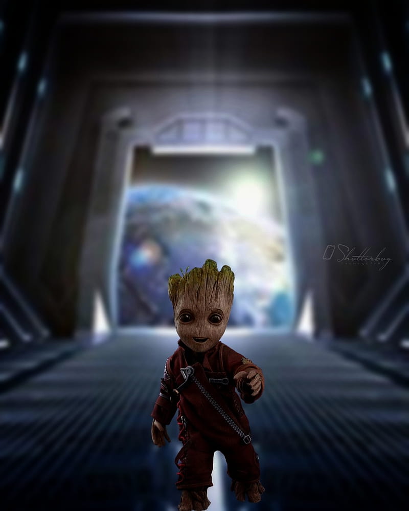Baby groot, avengers, guardians of the galaxy, ironman, marvel, squad, thor, HD phone wallpaper