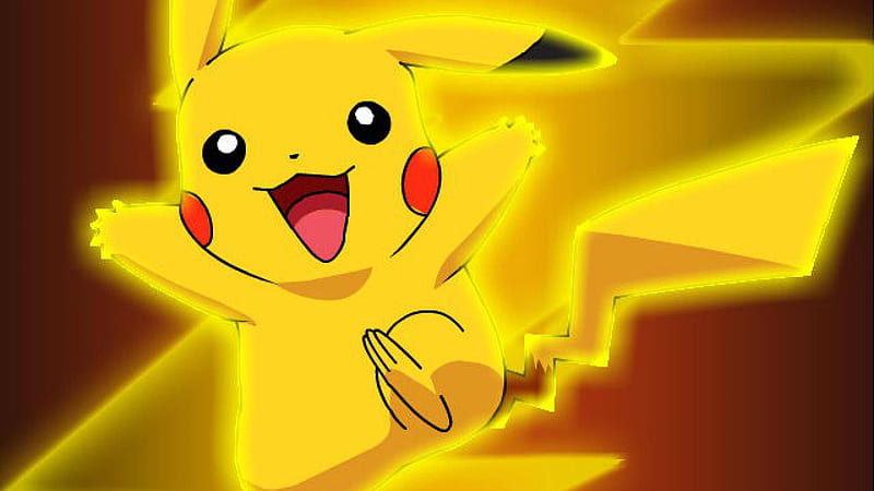 Happy Face Of Pikachu Pikachu, HD wallpaper