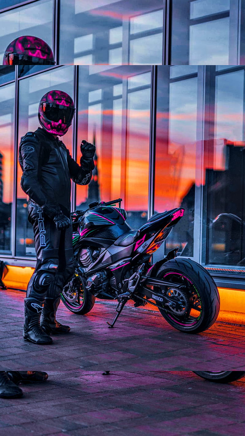 Rider, motor, motorsiklet, HD phone wallpaper