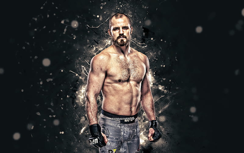 Gunnar Nelson white neon lights, Icelandic fighters, MMA, UFC, female fighters, Mixed martial arts, Gunnar Nelson , UFC fighters, Gunnar Luovik Nelson, MMA fighters, HD wallpaper