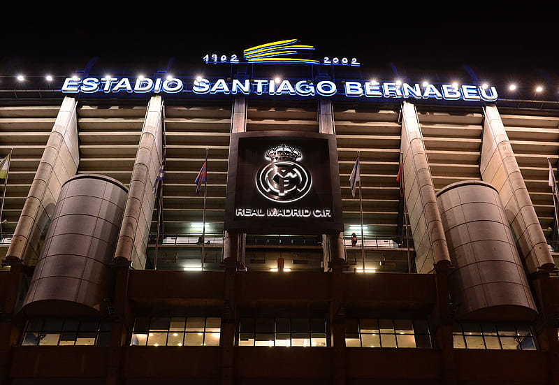 Sports, Soccer, Real Madrid C F, Santiago Bernabeu Stadium, HD wallpaper