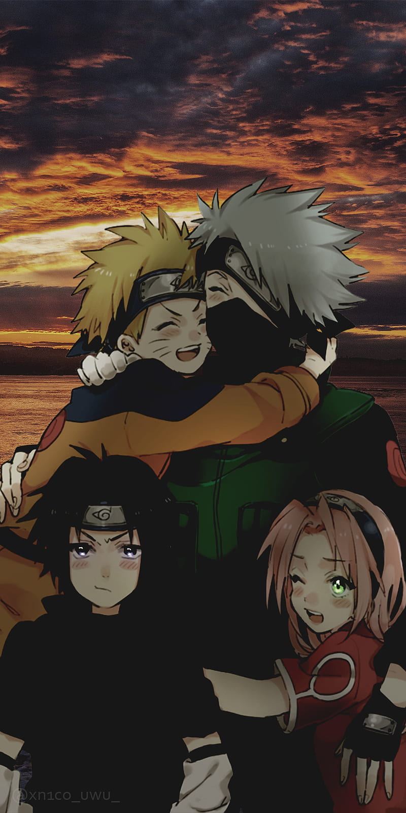 Naruto Shippuuden Haruno Sakura Uchiha Sasuke Uzumaki Naruto Hatake Kakashi  Umino Iruka #720P #wallpaper #hdwallpa…